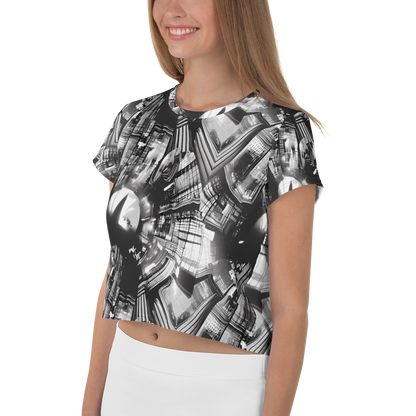 Women's Crop Tee - Silent Reflection