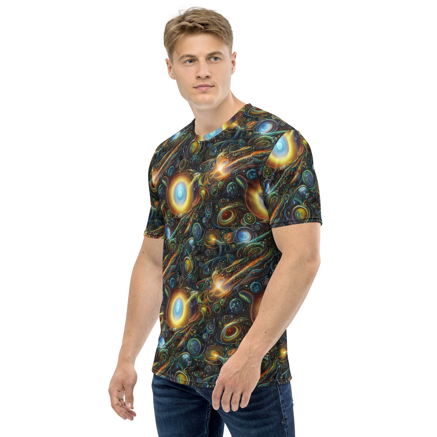 Men's Crew Neck T-Shirt - Ferez Vortex