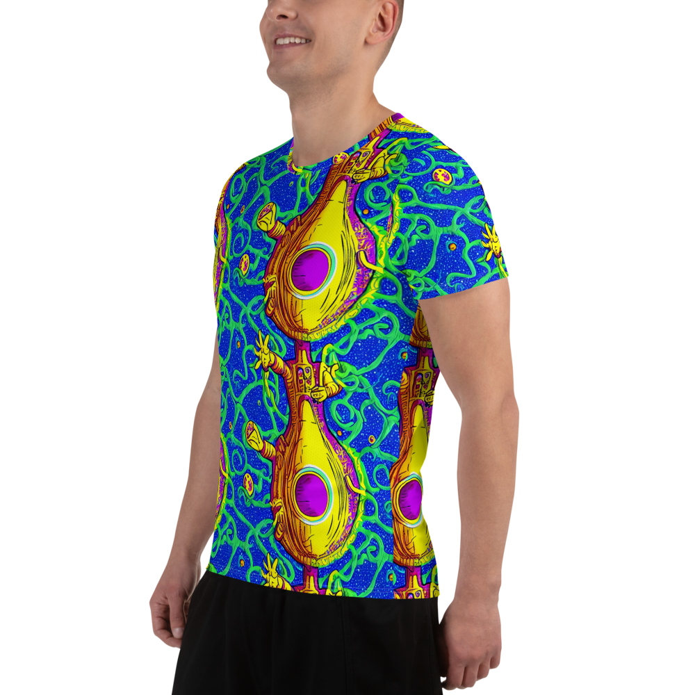 Men's Athletic T-Shirt - Sprawling Spectacle