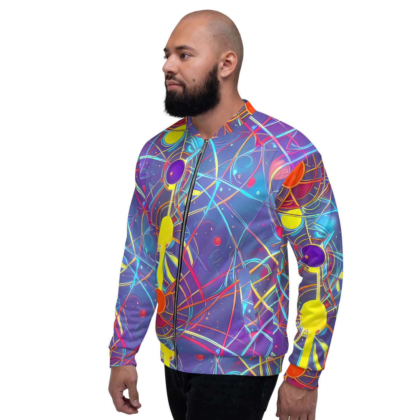 Bomber Jacket - Quantum Lattice