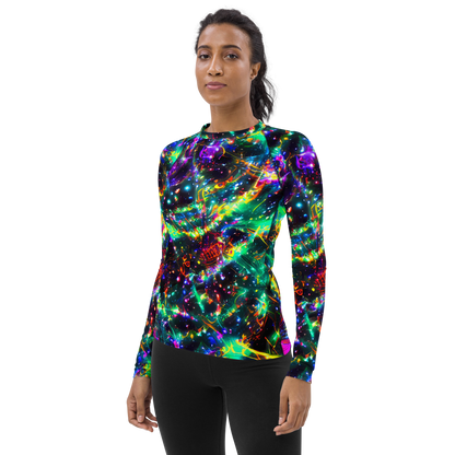 Women's Rash Guard - Blythe Nebula