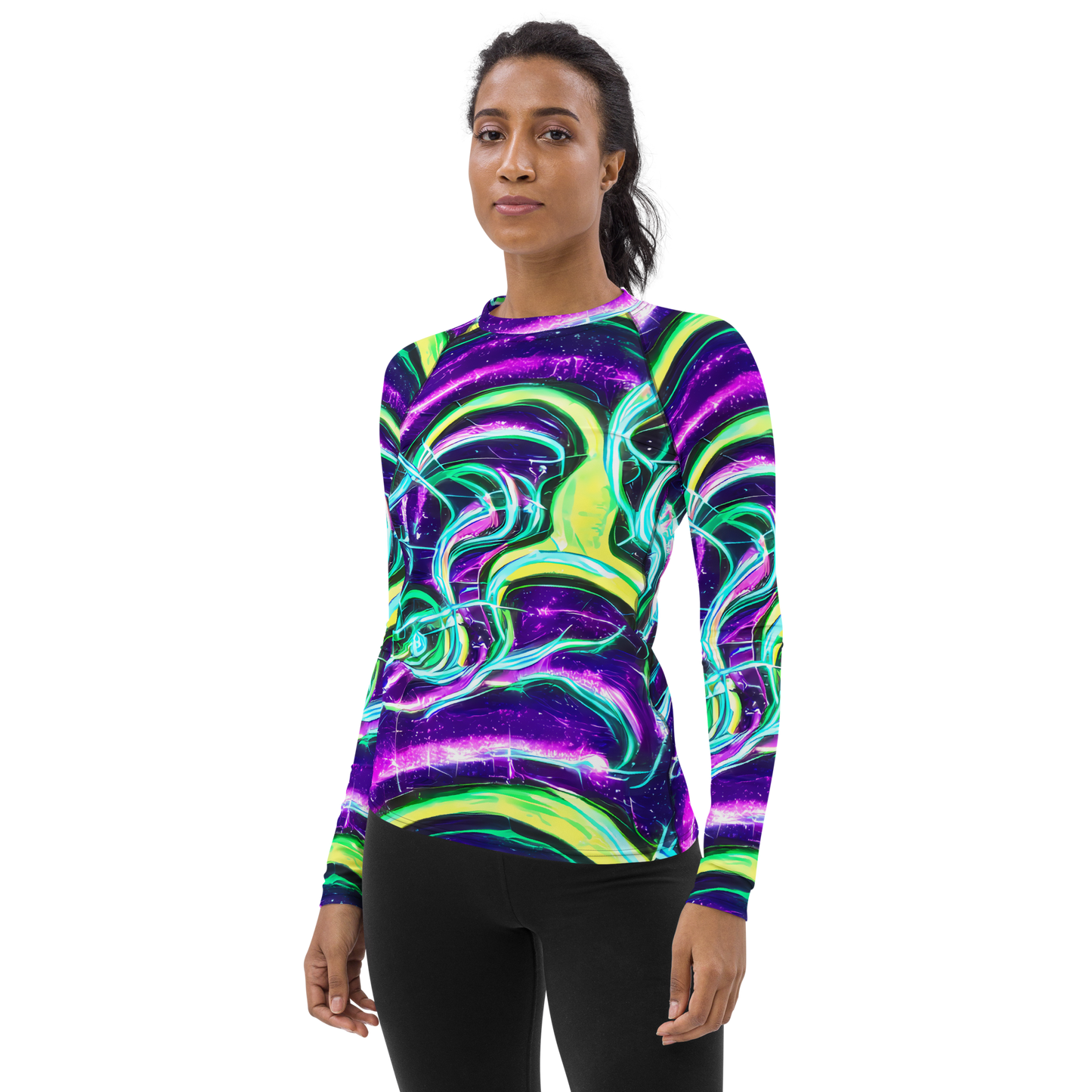 Women's Rash Guard - Quesnel's Vortex