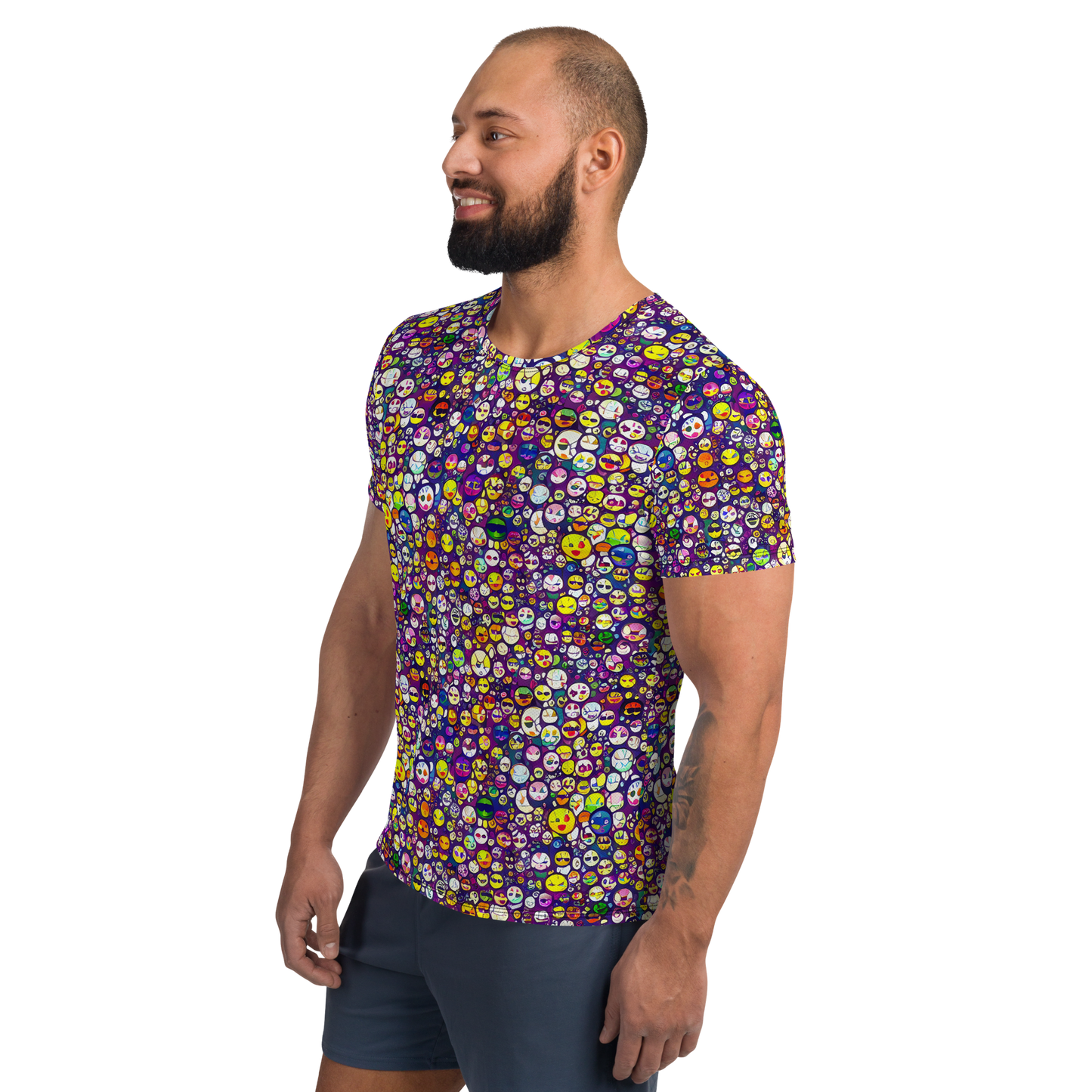 Men's Athletic T-Shirt - Mosaic Moods