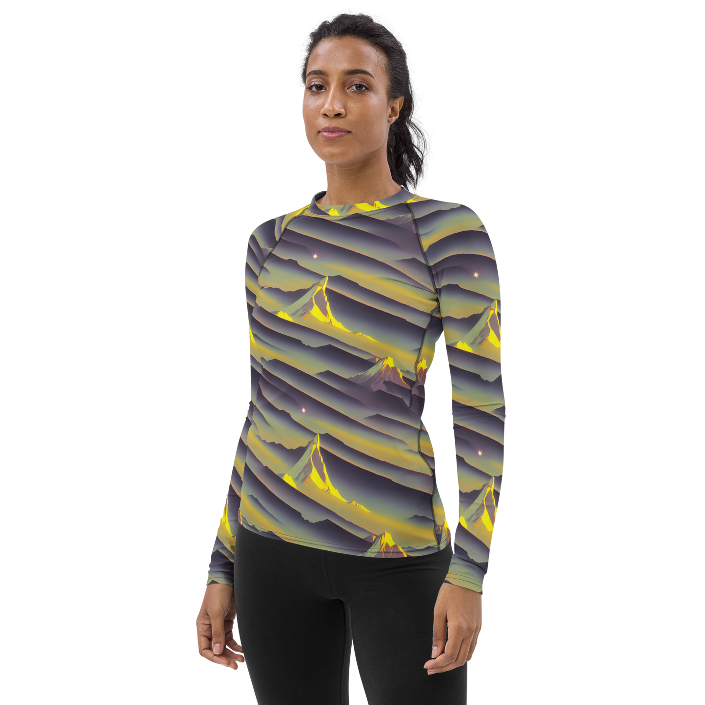 Women's Rash Guard - Surreal Summit