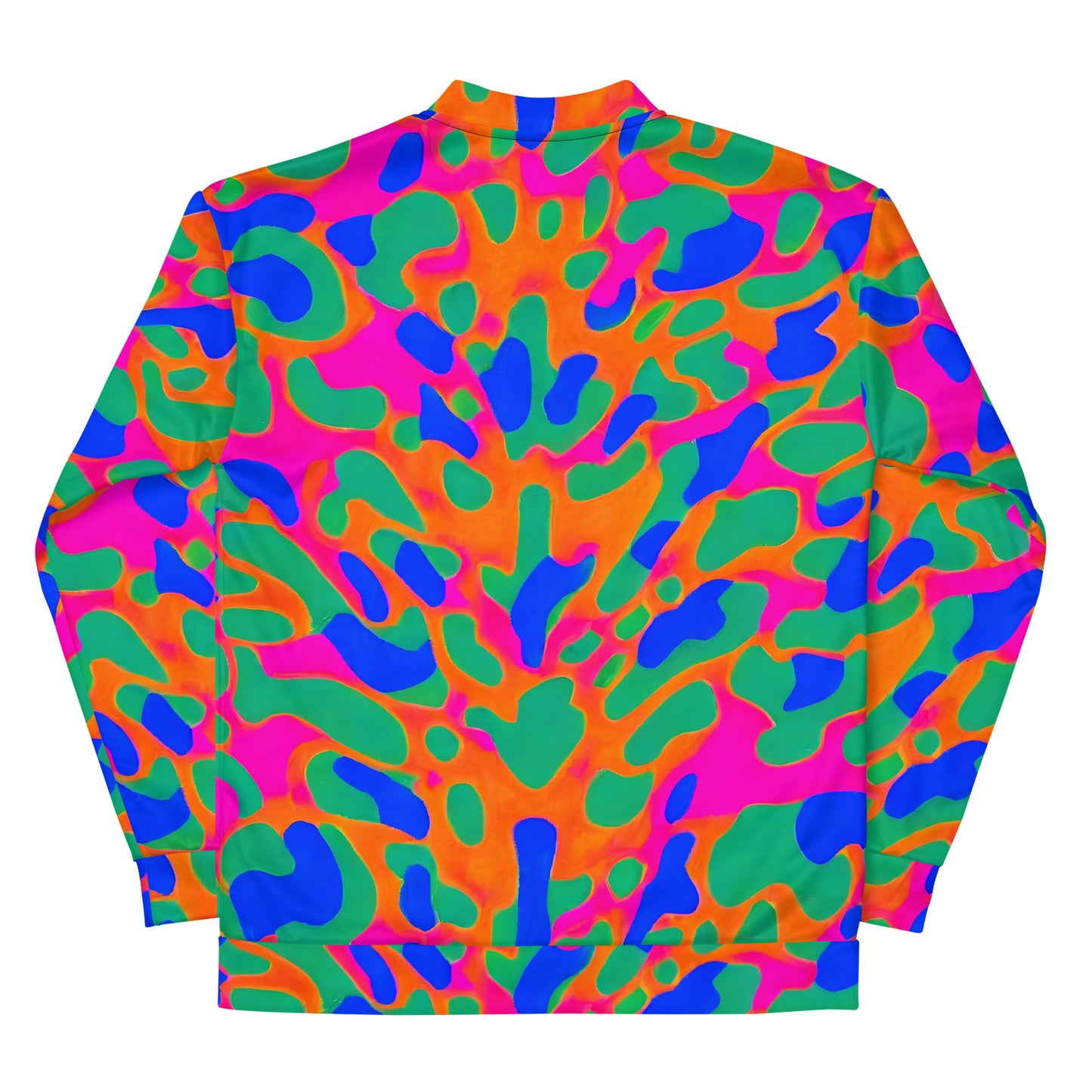 Bomber Jacket - Fluorescent Camouflage