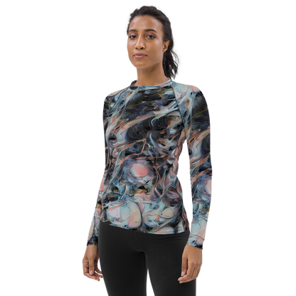 Women's Rash Guard - Daydream Cascade