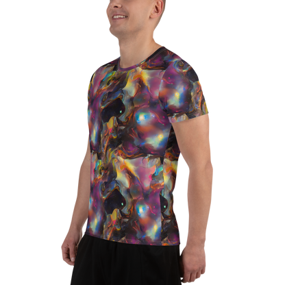 Men's Athletic T-Shirt - Cosmic Fusion