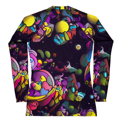 Women's Rash Guard - Galactic Playground
