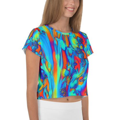 Women's Crop Tee - Vivid Virtuoso