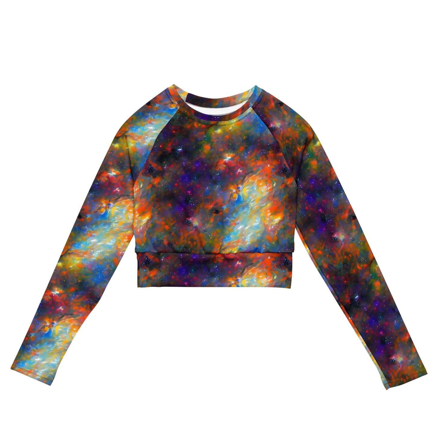 Long Sleeve Crop Top - Ephemeral Fantasy