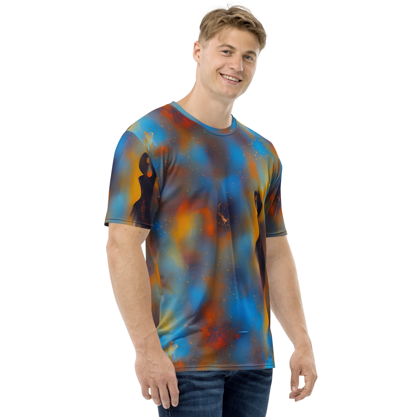 Men's Crew Neck T-Shirt - Vivid Whisper