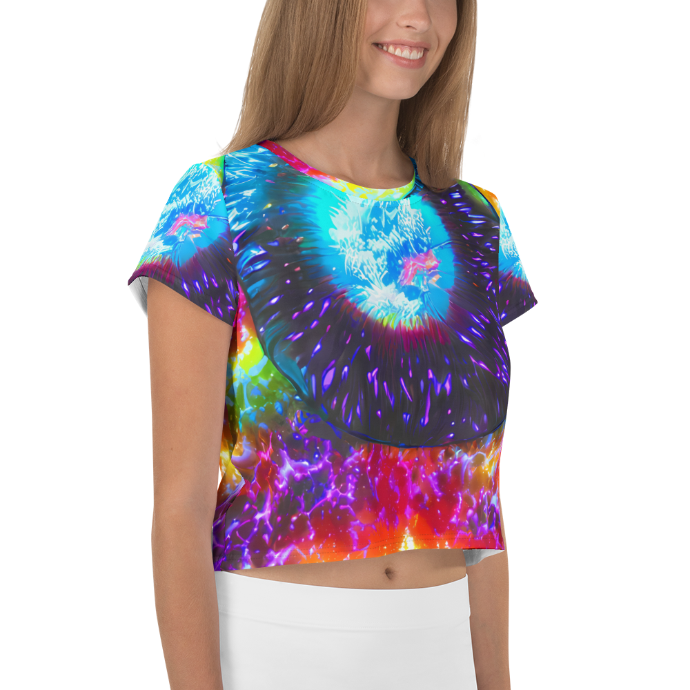 Women's Crop Tee - Vriesian Vortex