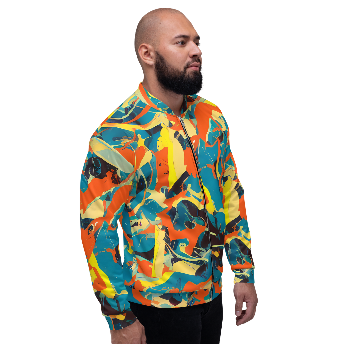 Bomber Jacket - Abstract Tango