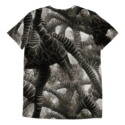 Men's Athletic T-Shirt - Serpent Symphony