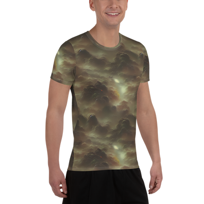 Men's Athletic T-Shirt - Celestial Dreamscape