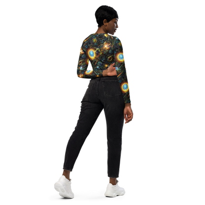 Long Sleeve Crop Top - Ferez Vortex