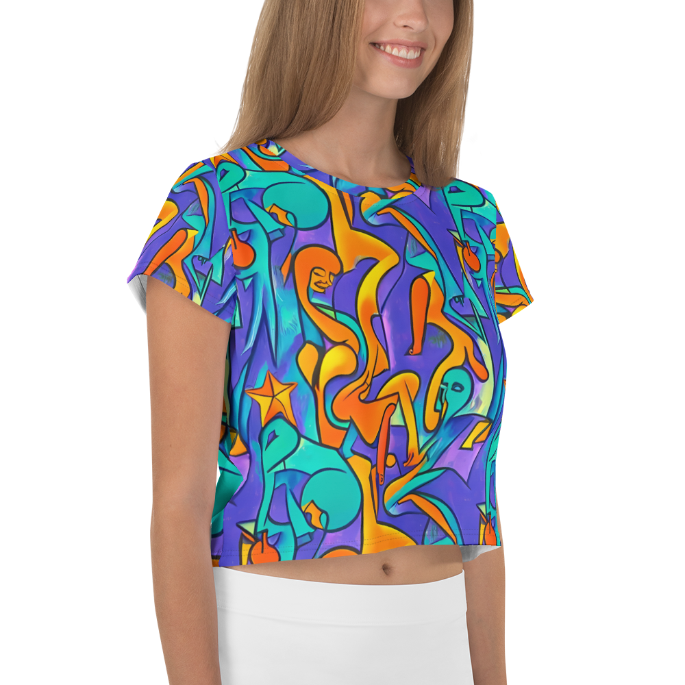 Women's Crop Tee - Surreal Movements