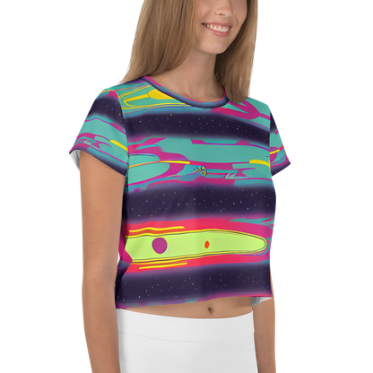 Women's Crop Tee - Astro Pop