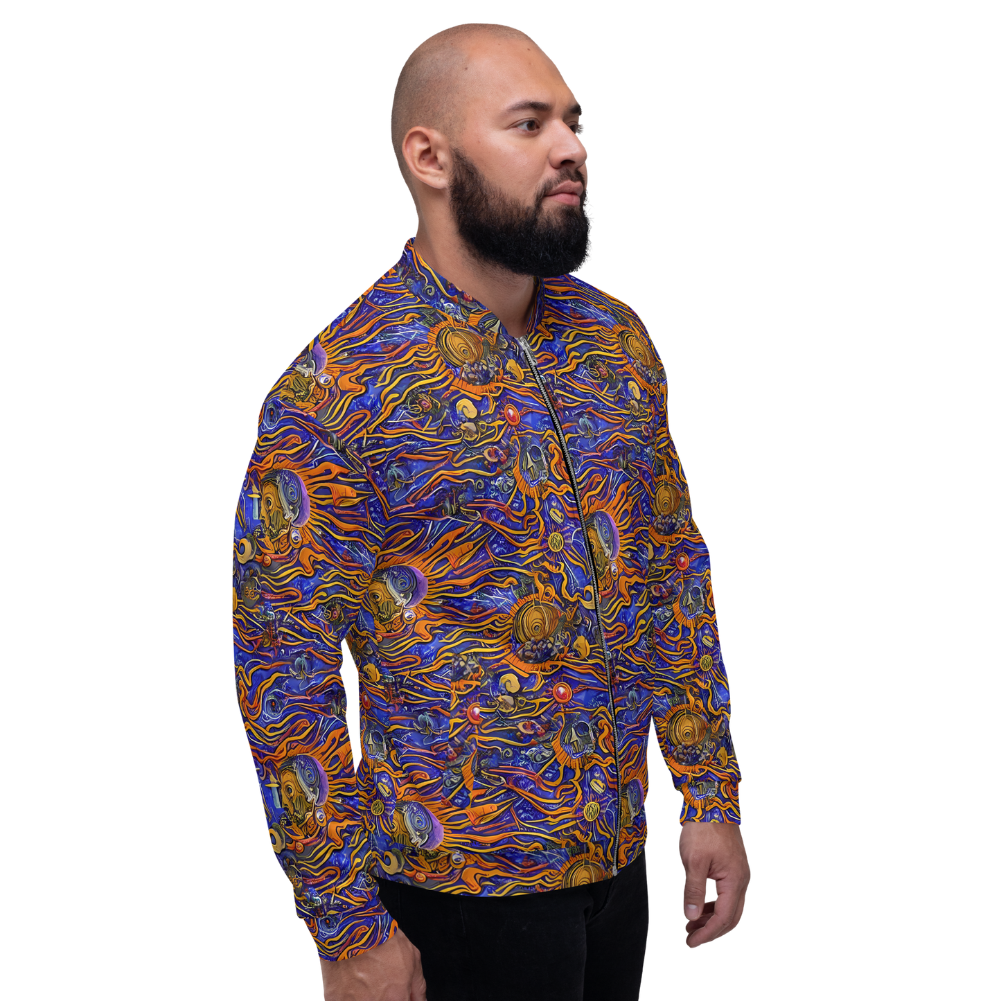 Bomber Jacket - Mantegna Swirl