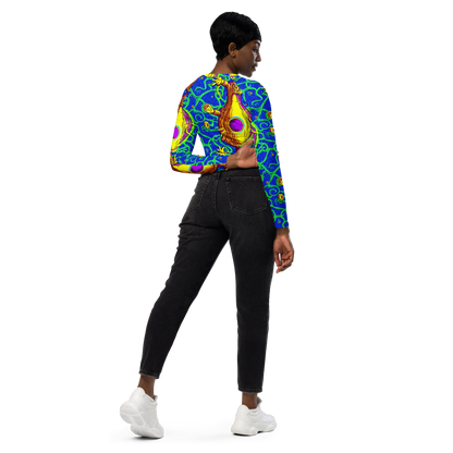 Long Sleeve Crop Top - Sprawling Spectacle