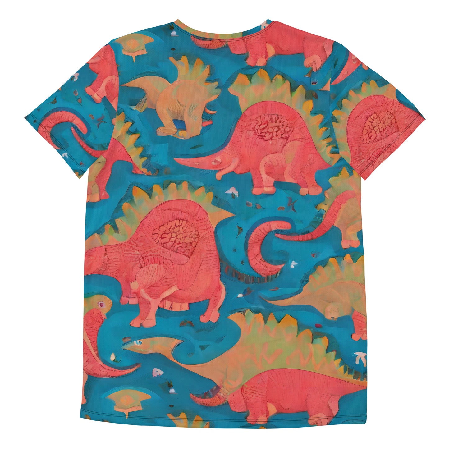 Men's Athletic T-Shirt - Jurassic Jive