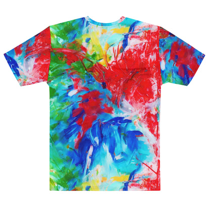 Men's Crew Neck T-Shirt - Eclectic Breeze