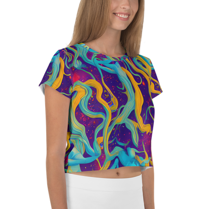 Women's Crop Tee - Etherial Entwine