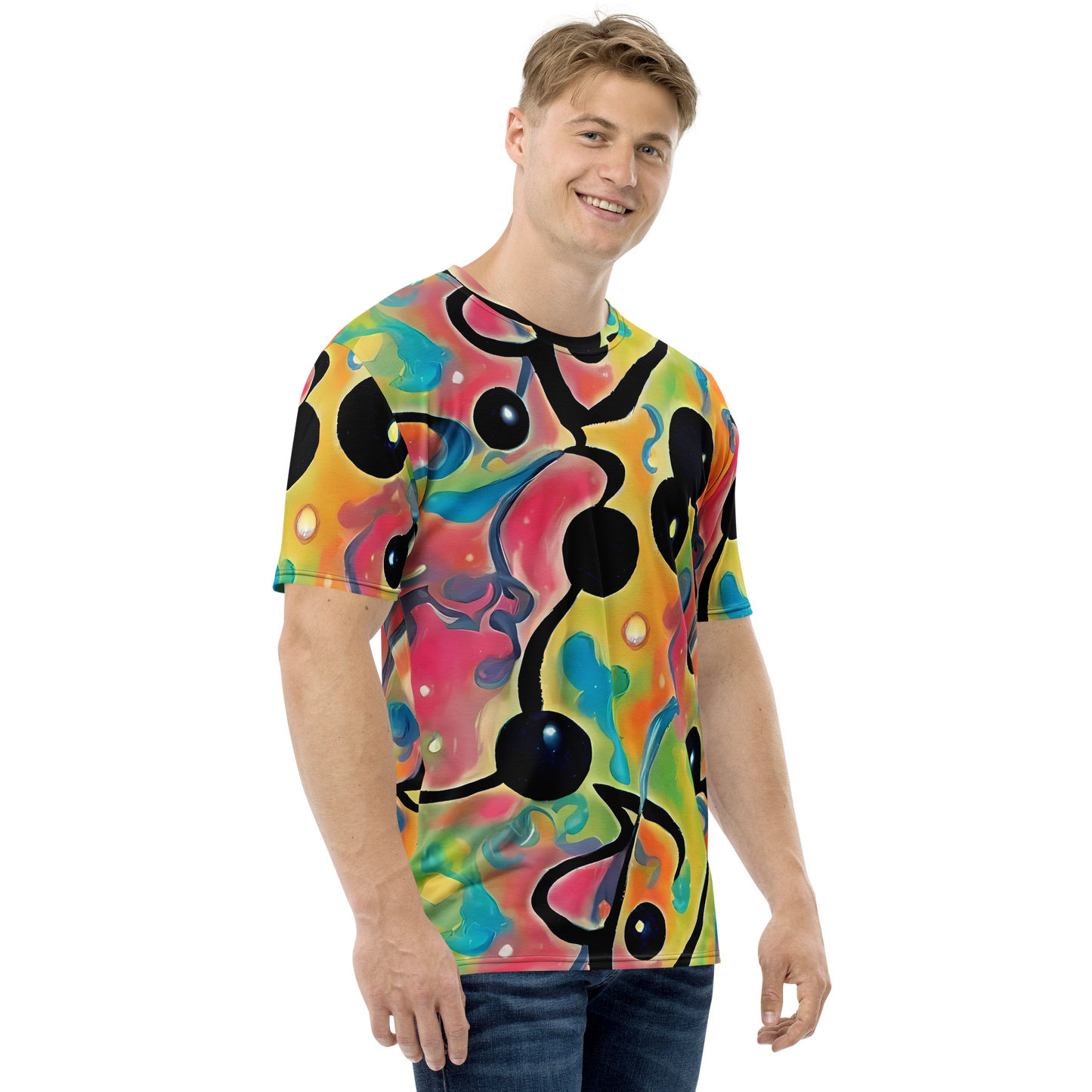 Men's Crew Neck T-Shirt - Midday Mirage