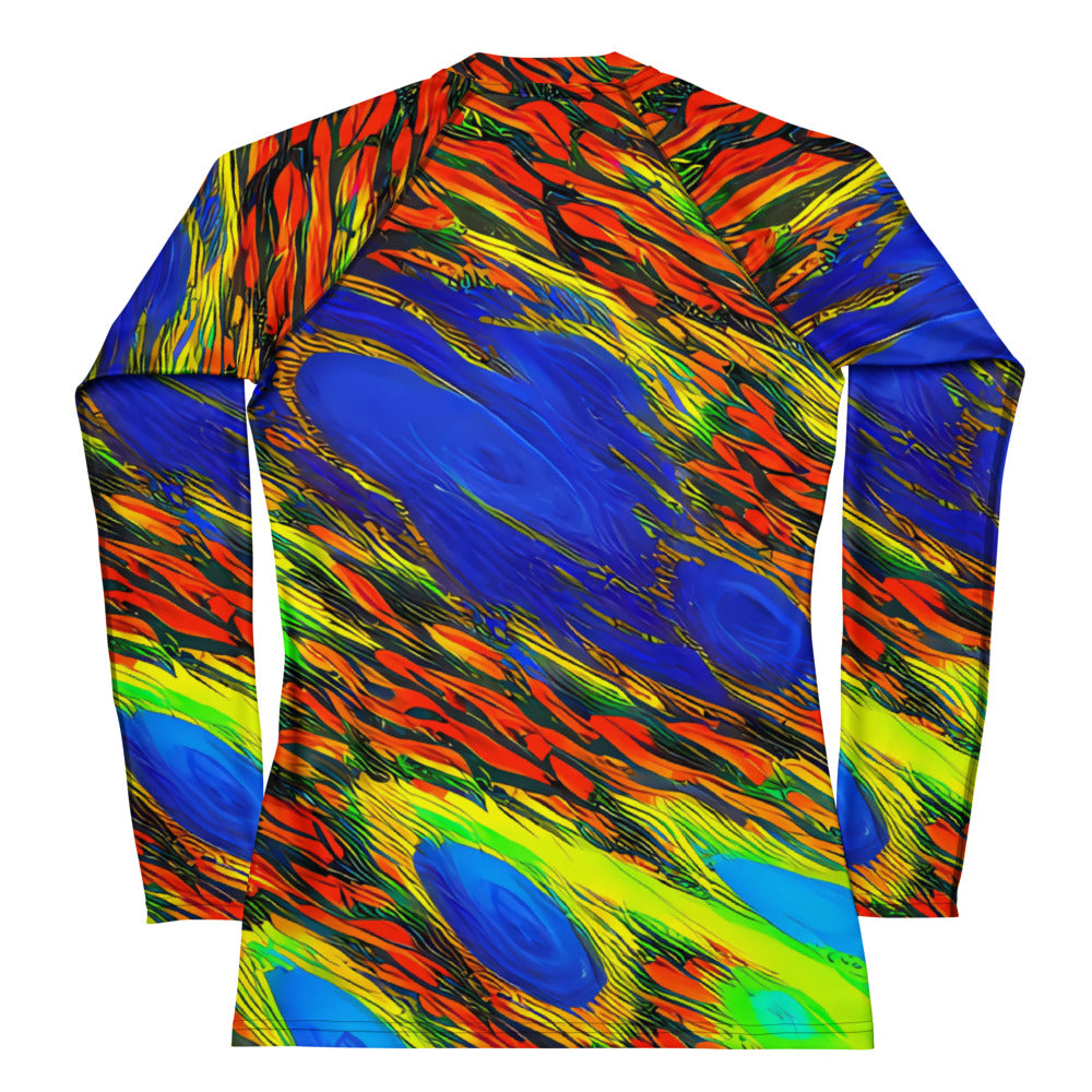 Women's Rash Guard - Hodgkin's Blaze
