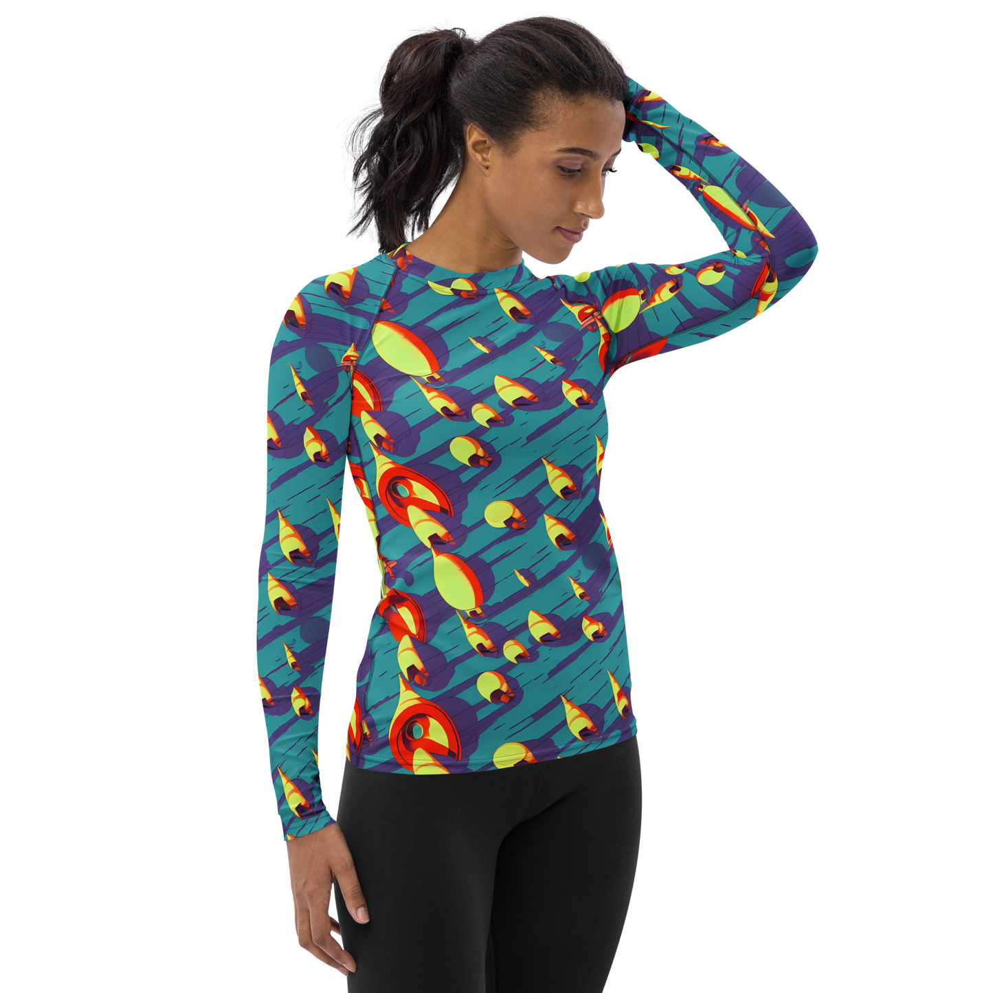 Women's Rash Guard - Sailor's Mirage