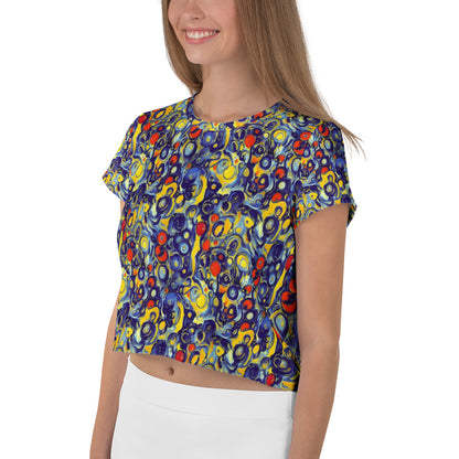 Crop Tee - Dynamic Doodles