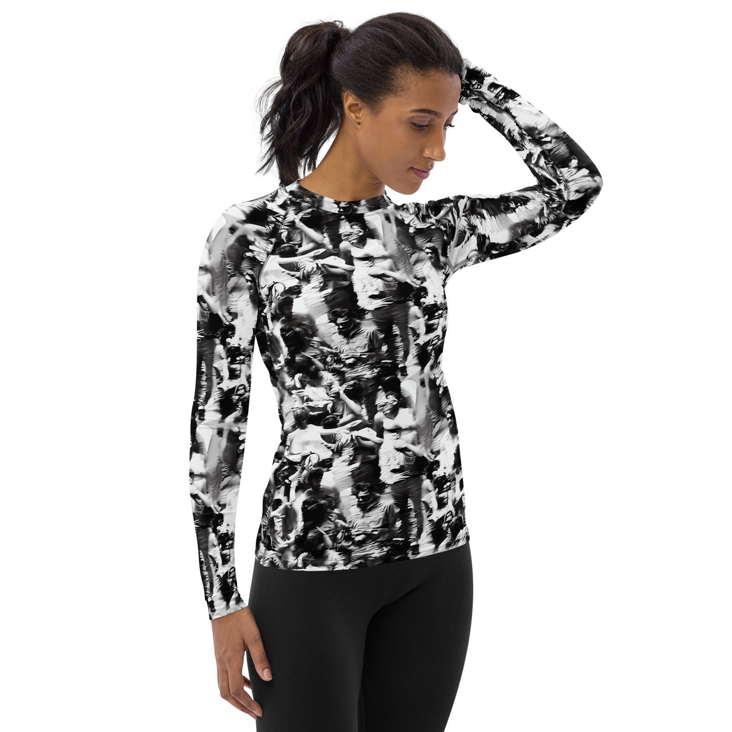 Women's Rash Guard - Timeless Echoes