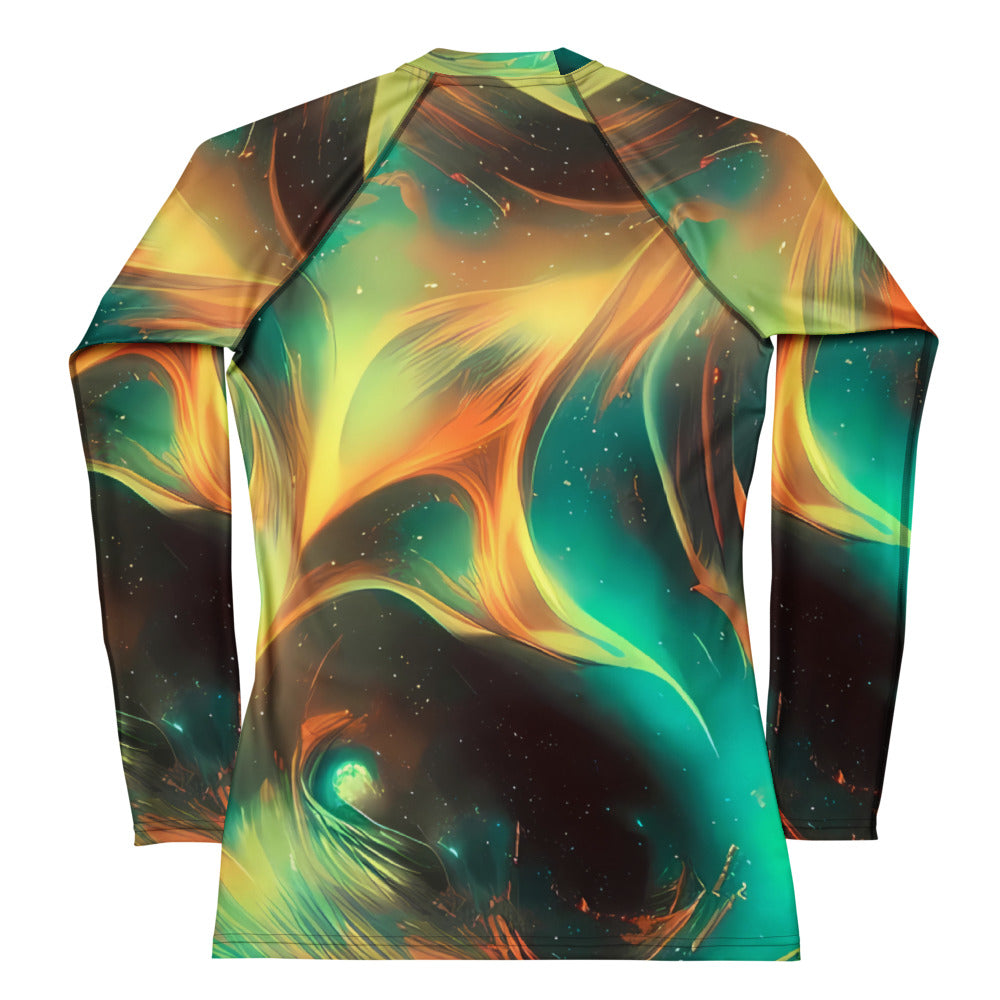Women's Rash Guard - Templar Echo