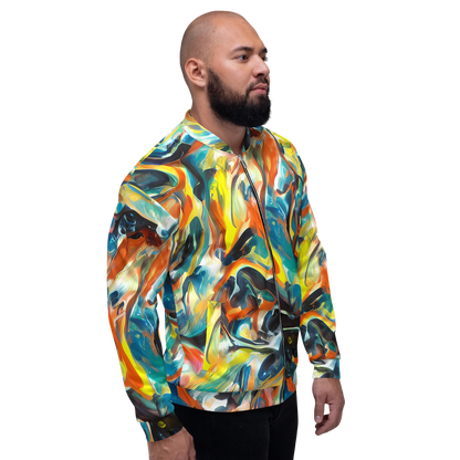 Bomber Jacket - Chromatic Vortex