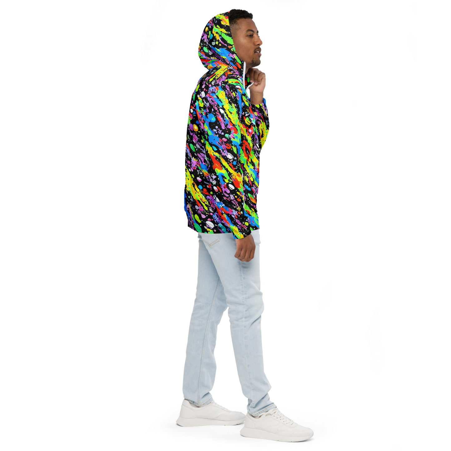 Men's Windbreaker - Pollock Pulse