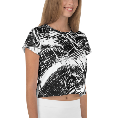 Women's Crop Tee - Ferriss Fractals