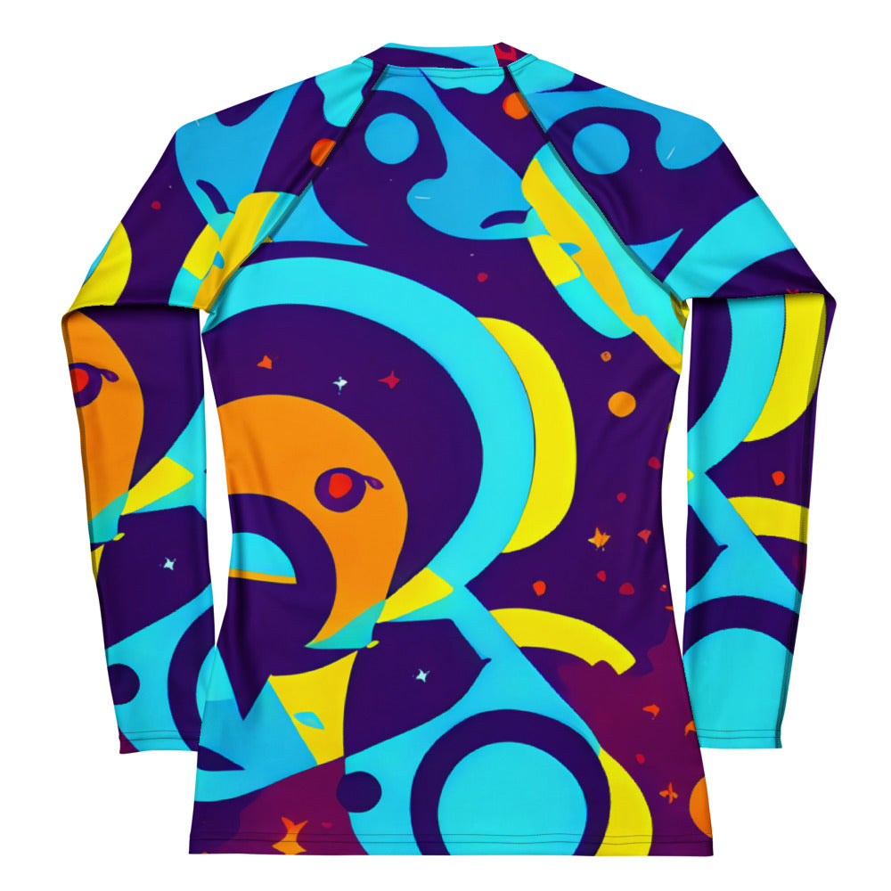 Women's Rash Guard - Gerace Geometry