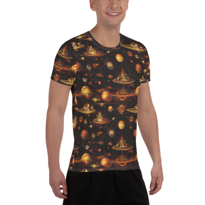 Men's Athletic T-Shirt - Murillo Vortex