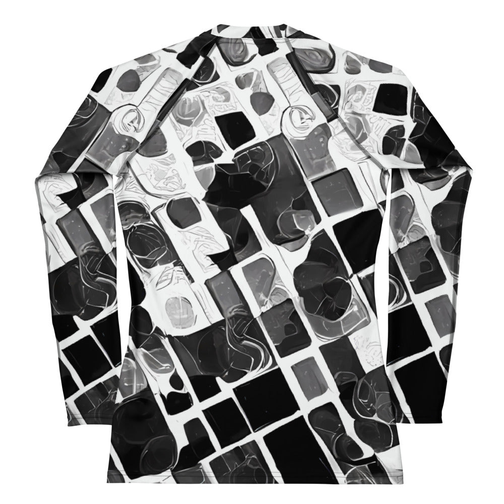 Women's Rash Guard - Interstellar Chic