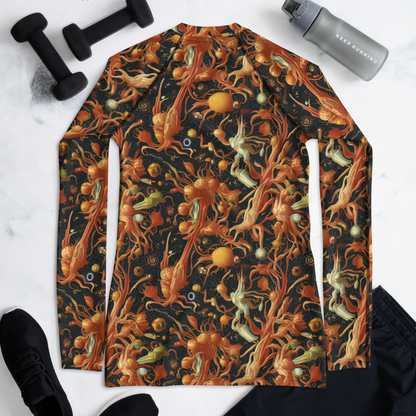 Women's Rash Guard - Bosschaert's Nebula