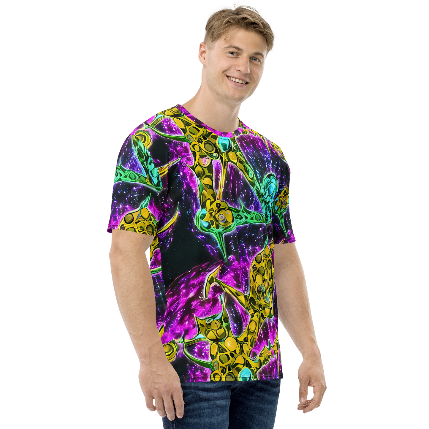 Men's Crew Neck T-Shirt - Adolf's Aura