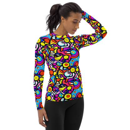 Women's Rash Guard - Eclectic Fantasy