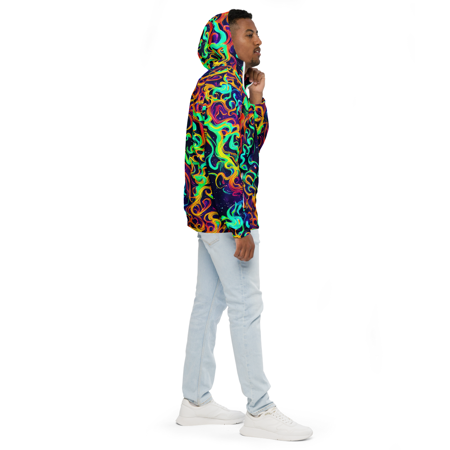 Men's Windbreaker - Cheston Swirl