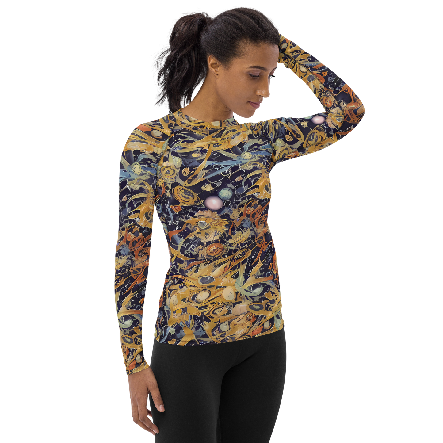 Women's Rash Guard - Quantum Symmetry