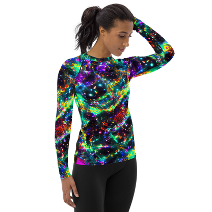 Women's Rash Guard - Blythe Nebula