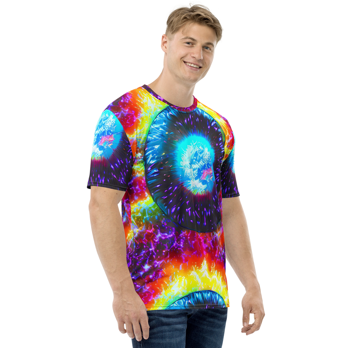 Men's Crew Neck T-Shirt - Vriesian Vortex