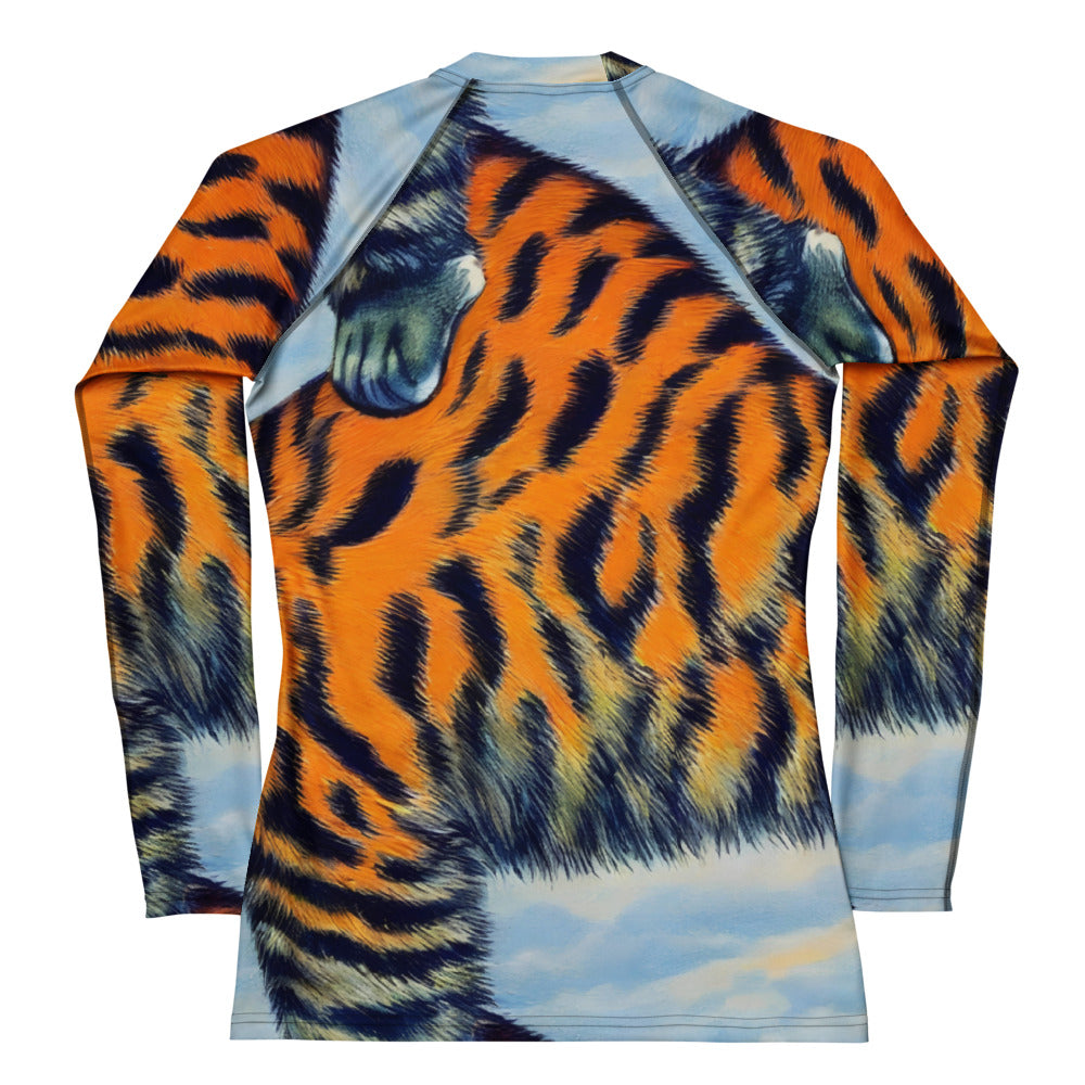 Women's Rash Guard - Tiger's Dream