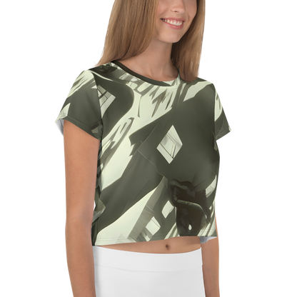 Women's Crop Tee - Shadow Stratum