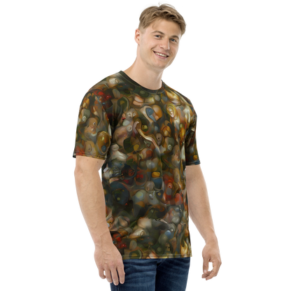 Men's Crew Neck T-Shirt - Cryptic Canvas