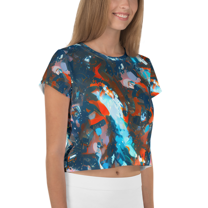 Women's Crop Tee - Ghenie's Whirl